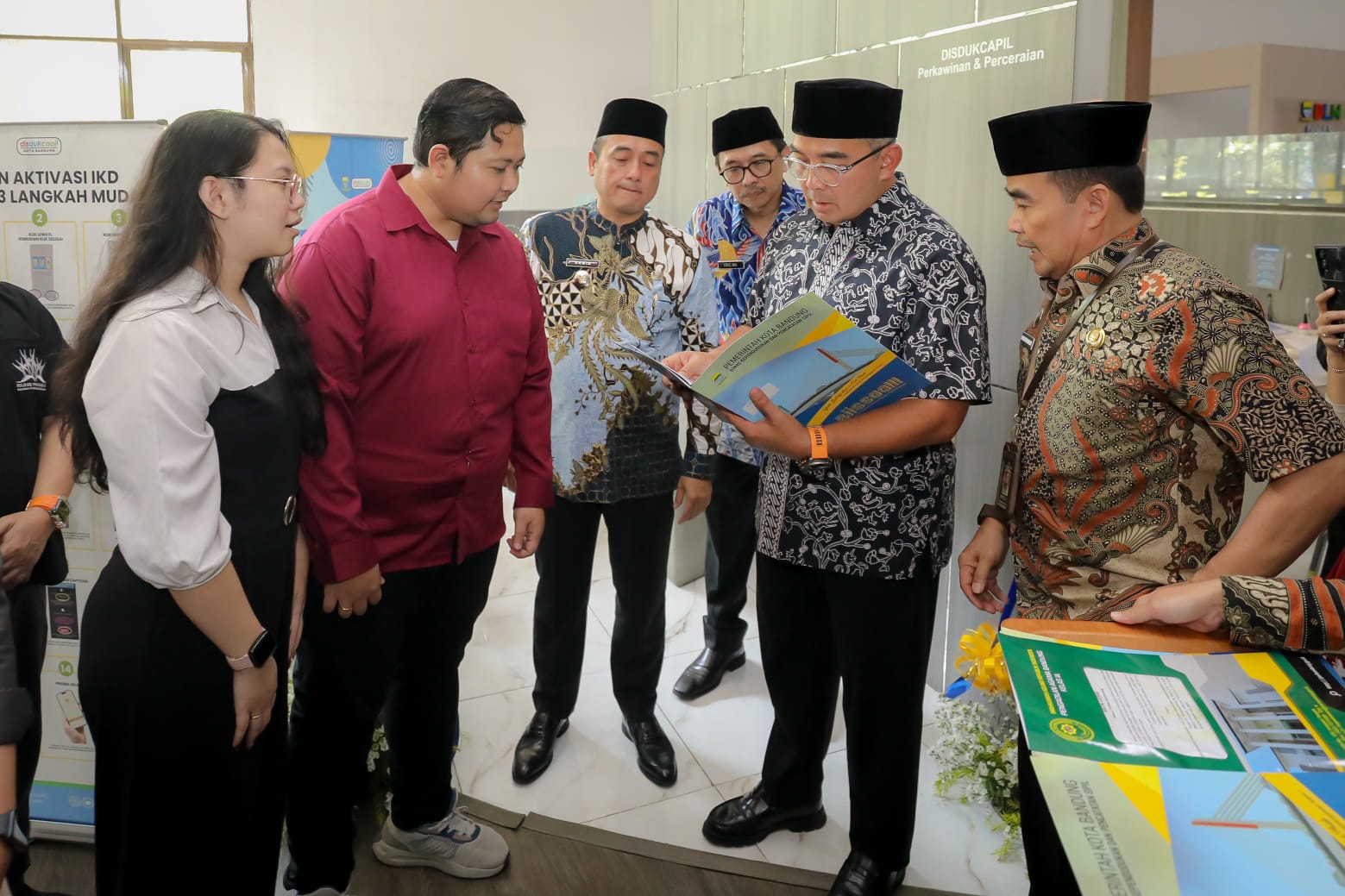 Berikan Layanan Prima Bagi Warga, Disdukcapil Bangun Sinergi Bersama Kemenag