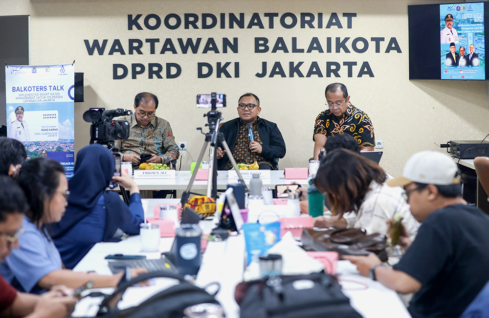 Balkoters Talk ‘Mencapai 100 persen Layanan Air di DKI Jakarta’