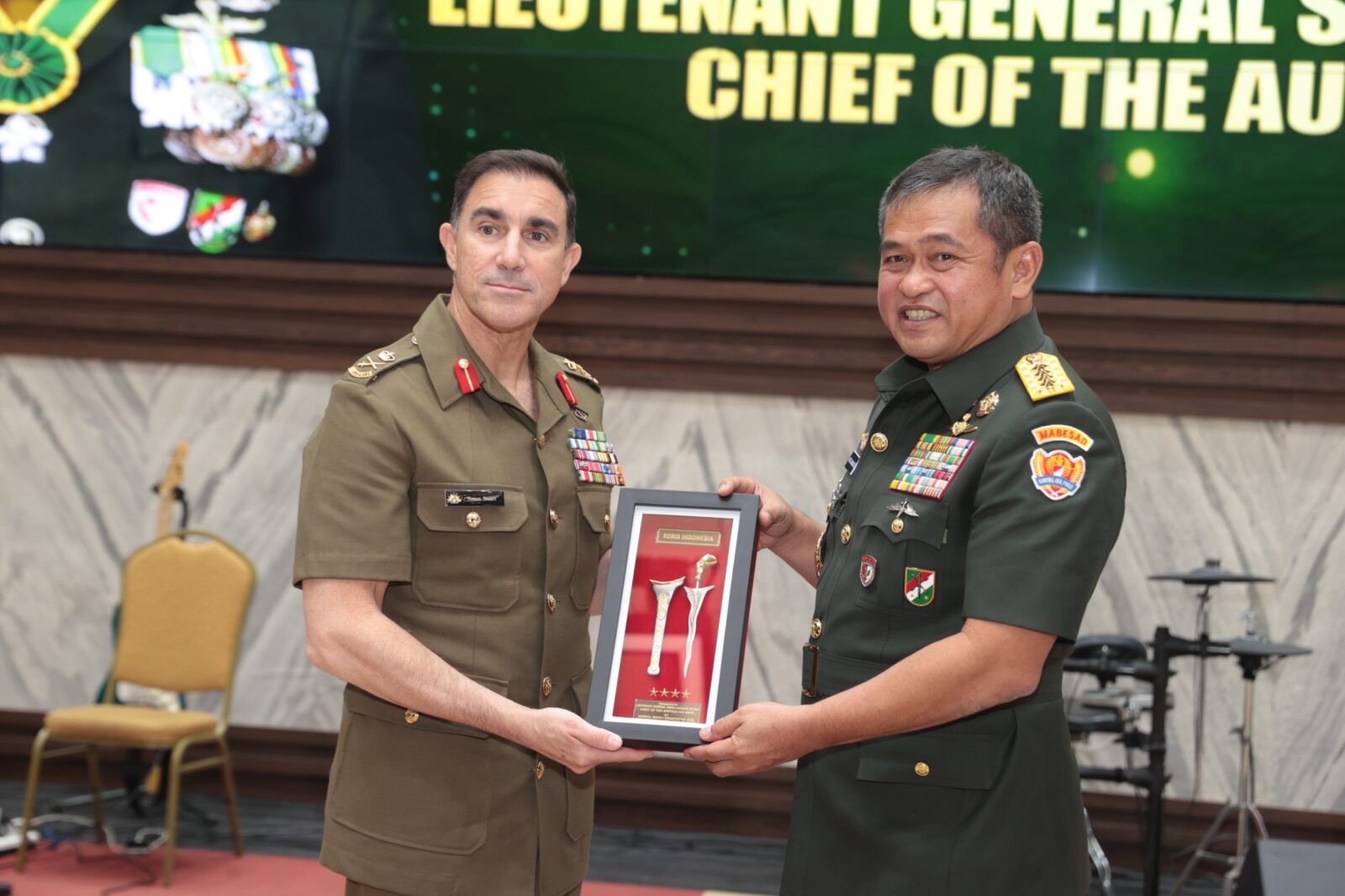 Kasad dan Kasad Australia Teguhkan Persahabatan, Perkuat Kerja Sama Militer Kedua Negara