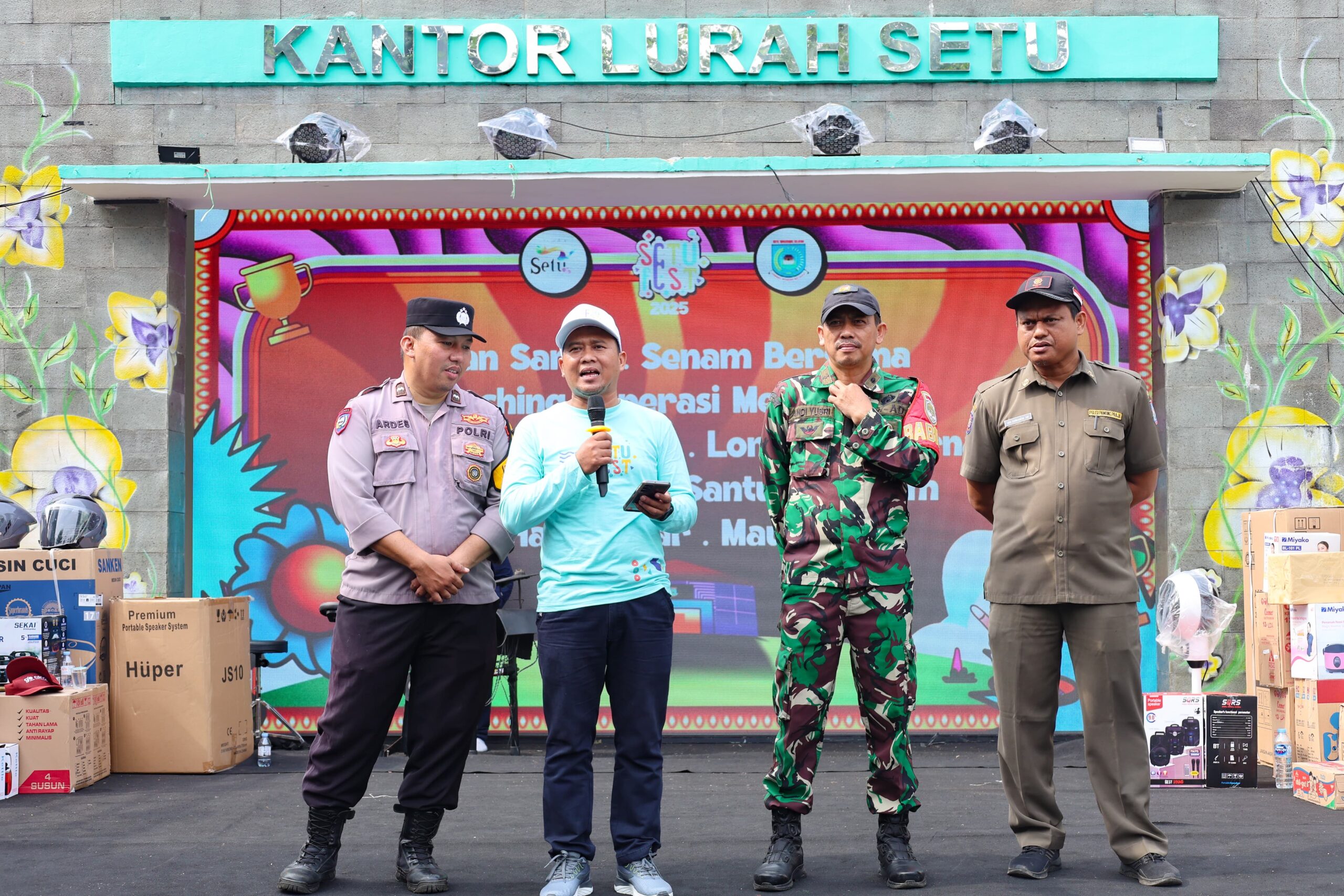 Semarak Setu Fest 2025: Festival UMKM, Jalan Sehat, Pentas Seni hingga Launching Koperasi Merah Putih