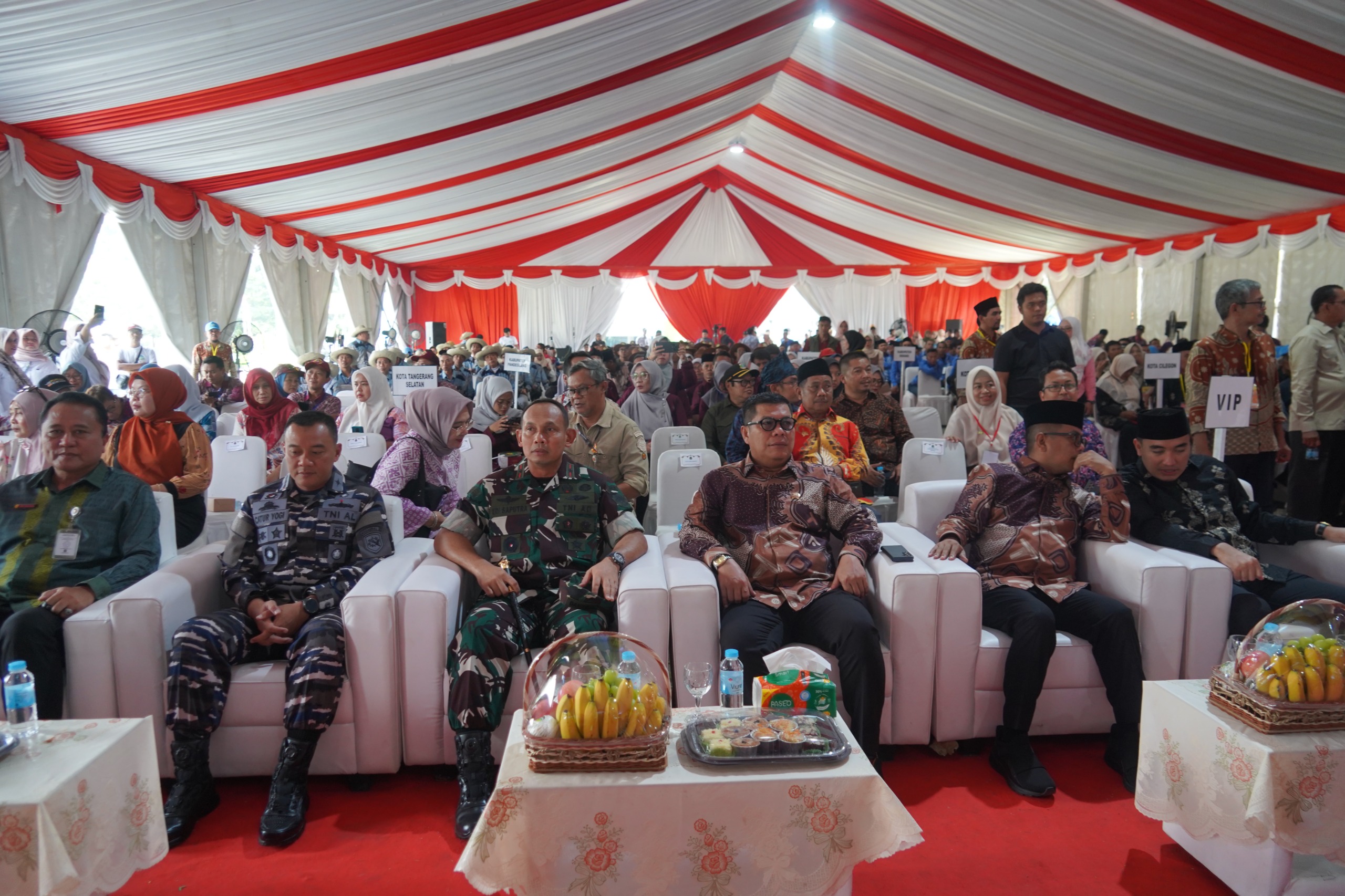 Danrem 064/MY Hadiri Pembukaan PEDA Ke-VII KTNA Provinsi Banten