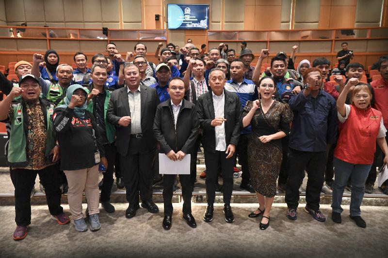 Audiensi dengan DPR, Serikat Ojol Desak Regulasi Perlindungan