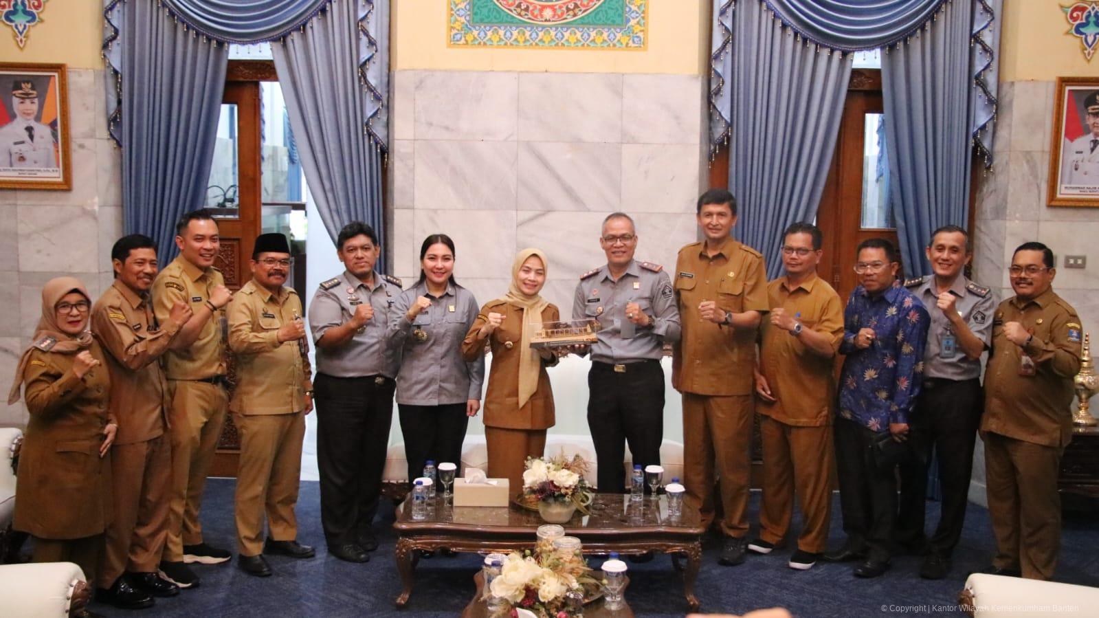 Kolaborasi Kemenkum Banten dan Pemkab Serang Wujudkan 326 Pos Bantuan Hukum