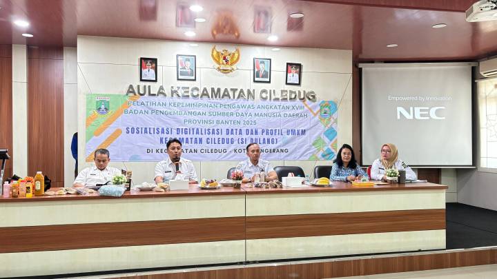 Puluhan Pelaku UMKM Ciledug Prima Kota Tangerang Dibekali Pelatihan Pemasaran Digital