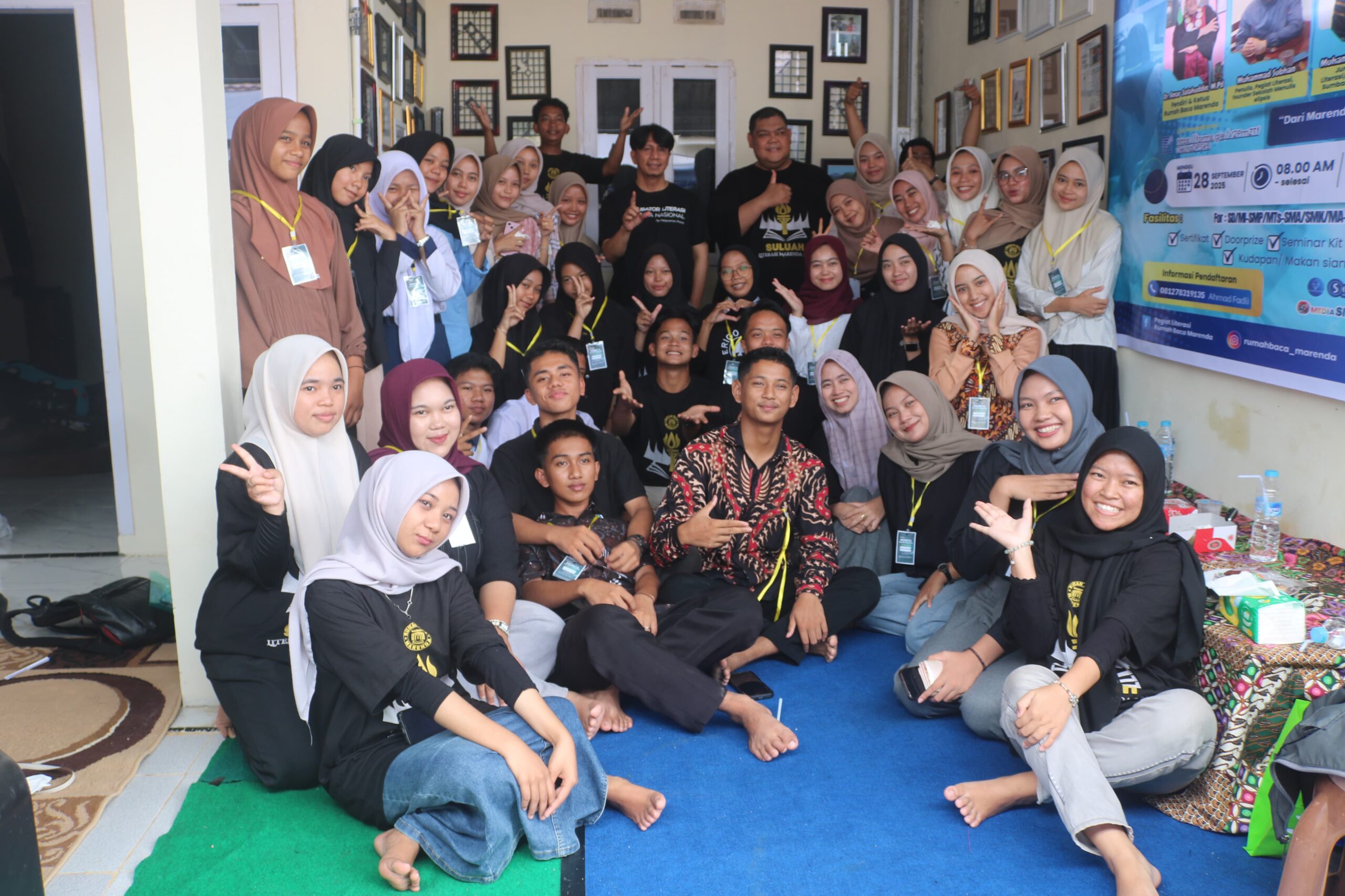 Rumah Baca Marenda Gaungkan Pelatihan Satu Buku Satu Aksi sebagai Gerakan Berkarya