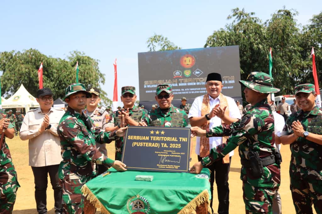 Sinergi TNI dan Pemkab Bogor, Serbuan Teritorial 2025 Resmi Ditutup
