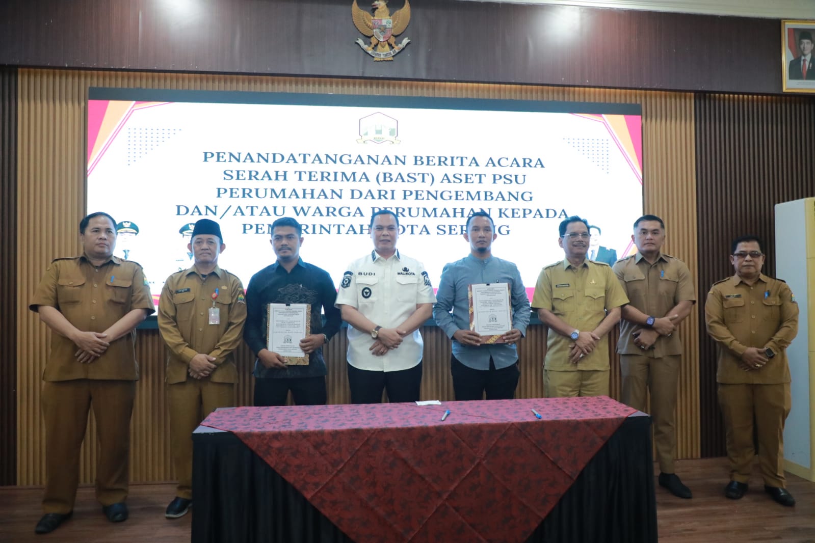 10 Perumahan di Kota Serang Serahkan PSU ke Pemkot, 51 Persen Sudah Tersertifikasi