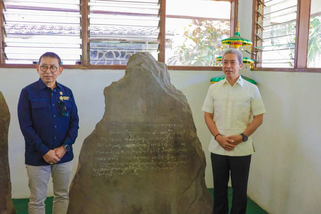 Menbud Siapkan Revitalisasi Batutulis, Wujudkan Museum Pajajaran di Kota Bogor