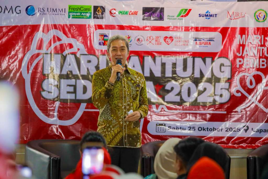 Walikota Bogor Tekankan Pentingnya Gaya Hidup Sehat di Hari Jantung Sedunia