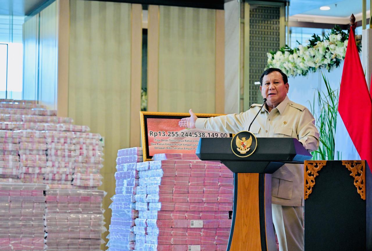 Presiden Prabowo Tegaskan Komitmen Pemerintah Gunakan Hasil Penegakan Hukum untuk Rakyat