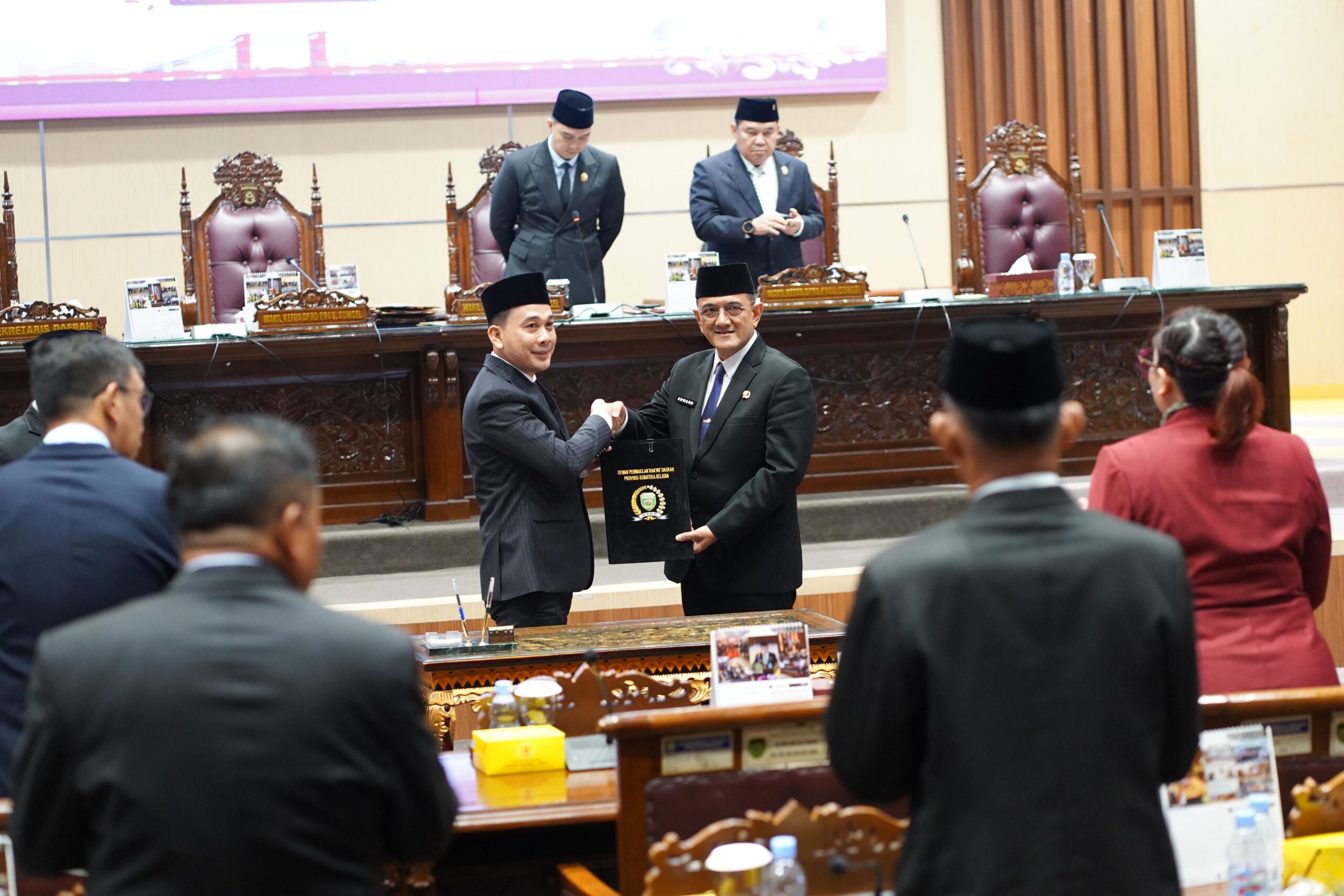 Pemprov Sumsel Terima Laporan Hasil Reses DPRD Prov Sumsel