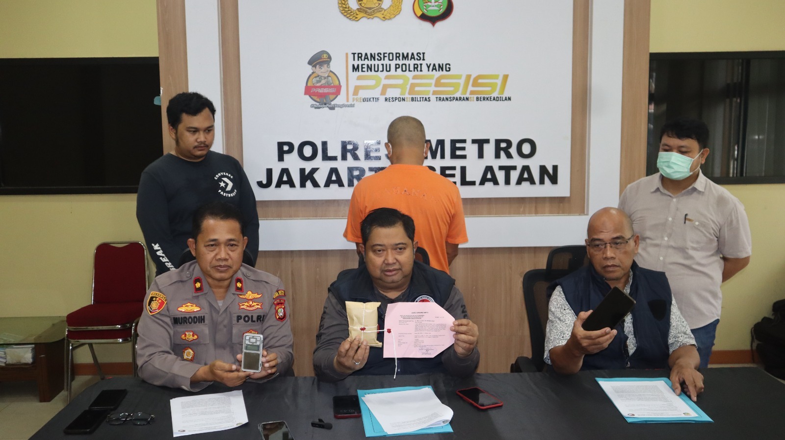 Ungkap Kasus Narkoba, Polrestro Jakarta Selatan Berhasil Ringkus Satu Tersangka