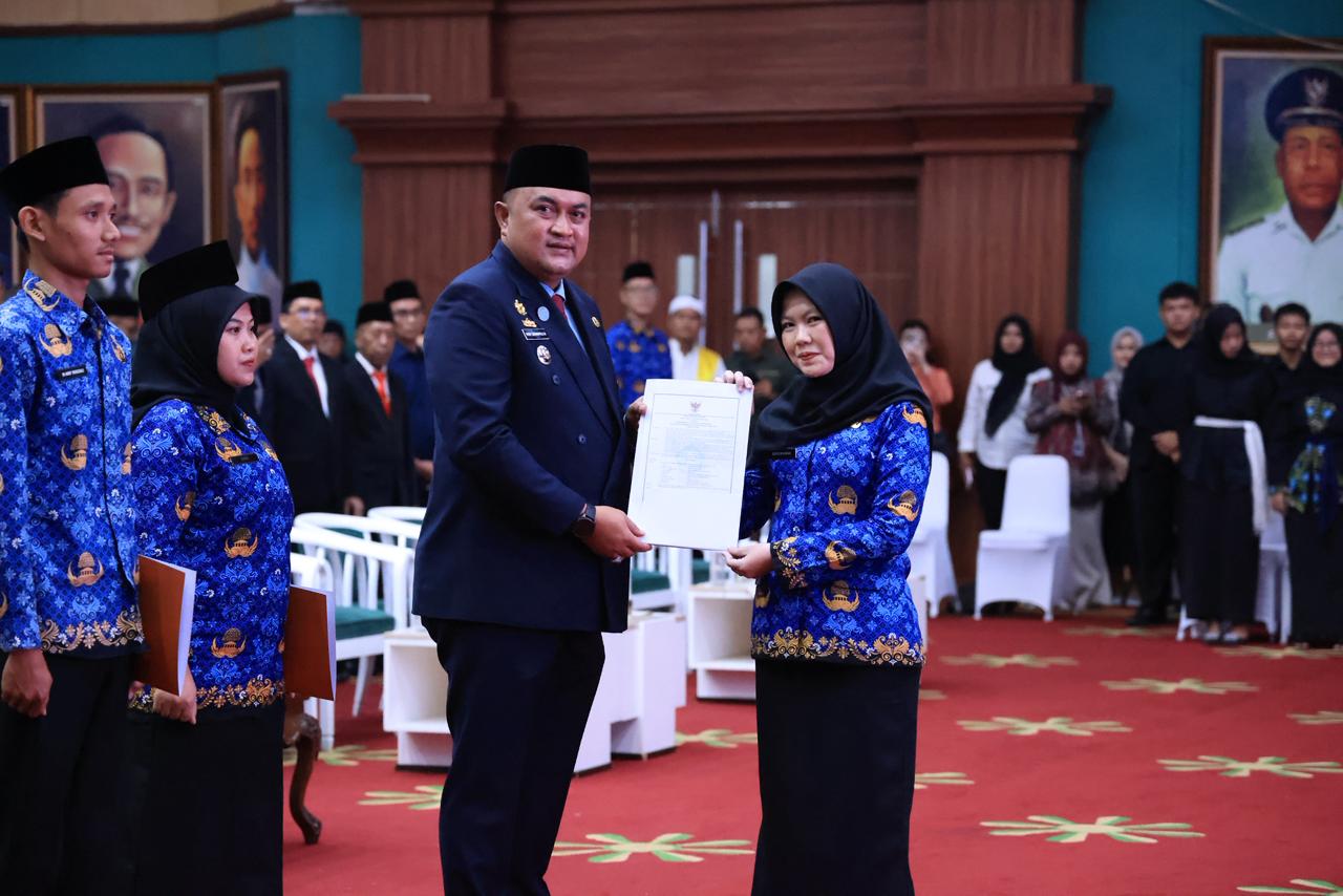 Bupati Bogor Lantik PPPK Penuh Waktu Tahap II, Paruh Waktu Menyusul