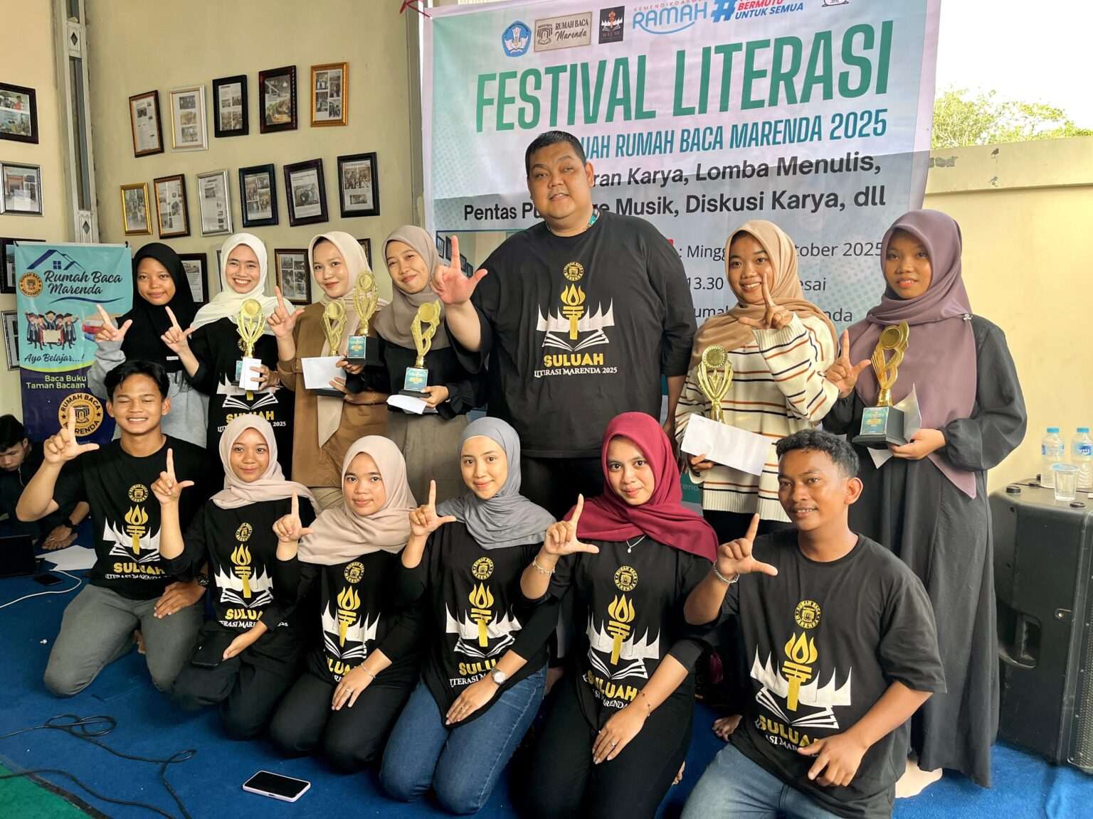 Rumah Baca Marenda Raih Banpem Komlit 2025 dari Kemendikdasmen, Dorong Literasi sebagai Gerakan Pemberdayaan