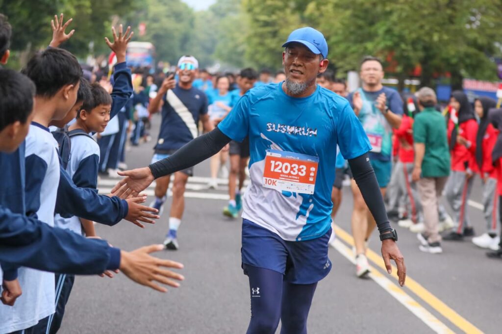 Gencarkan Konsumsi Susu Lokal, Ribuan Pelari Ramaikan Susu Run Boyolali