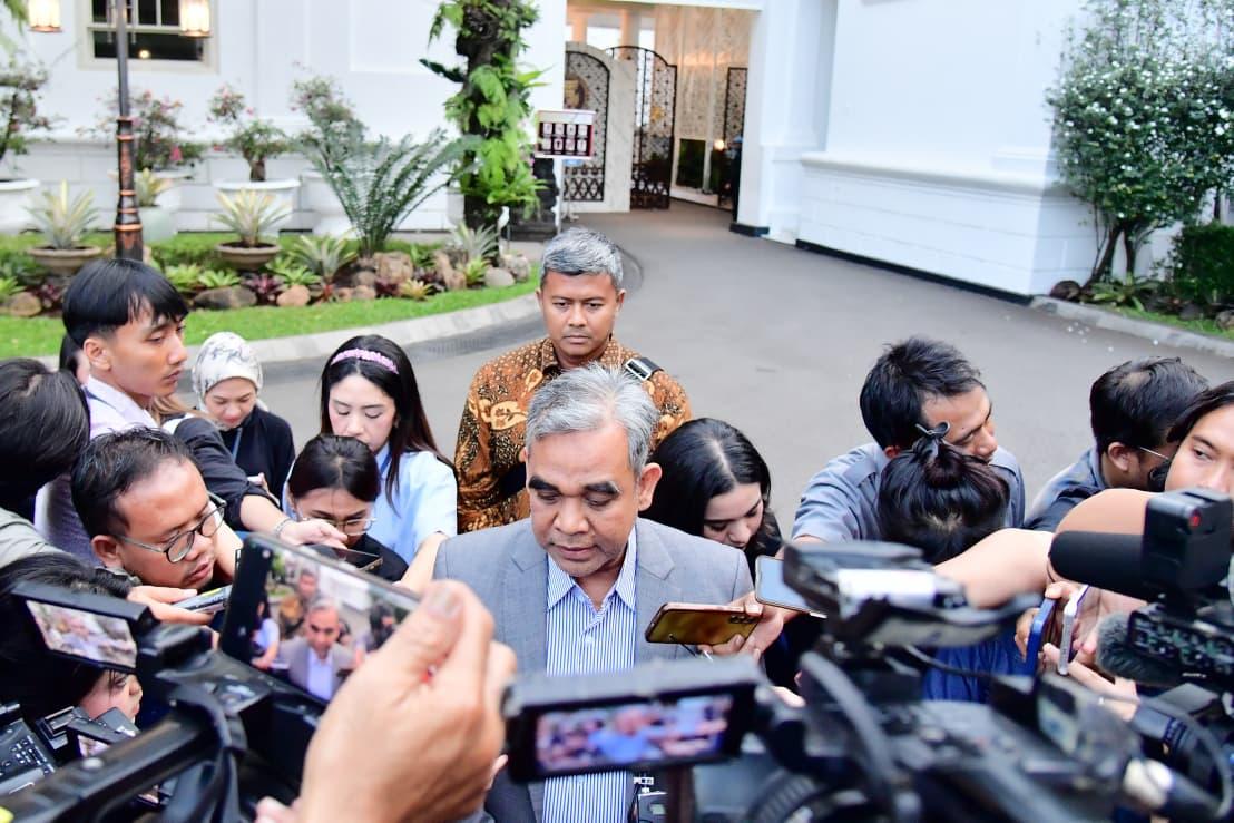 Presiden Prabowo Terima Ketua MPR RI Ahmad Muzani, Bahas Penanganan Bencana di Tiga Provinsi