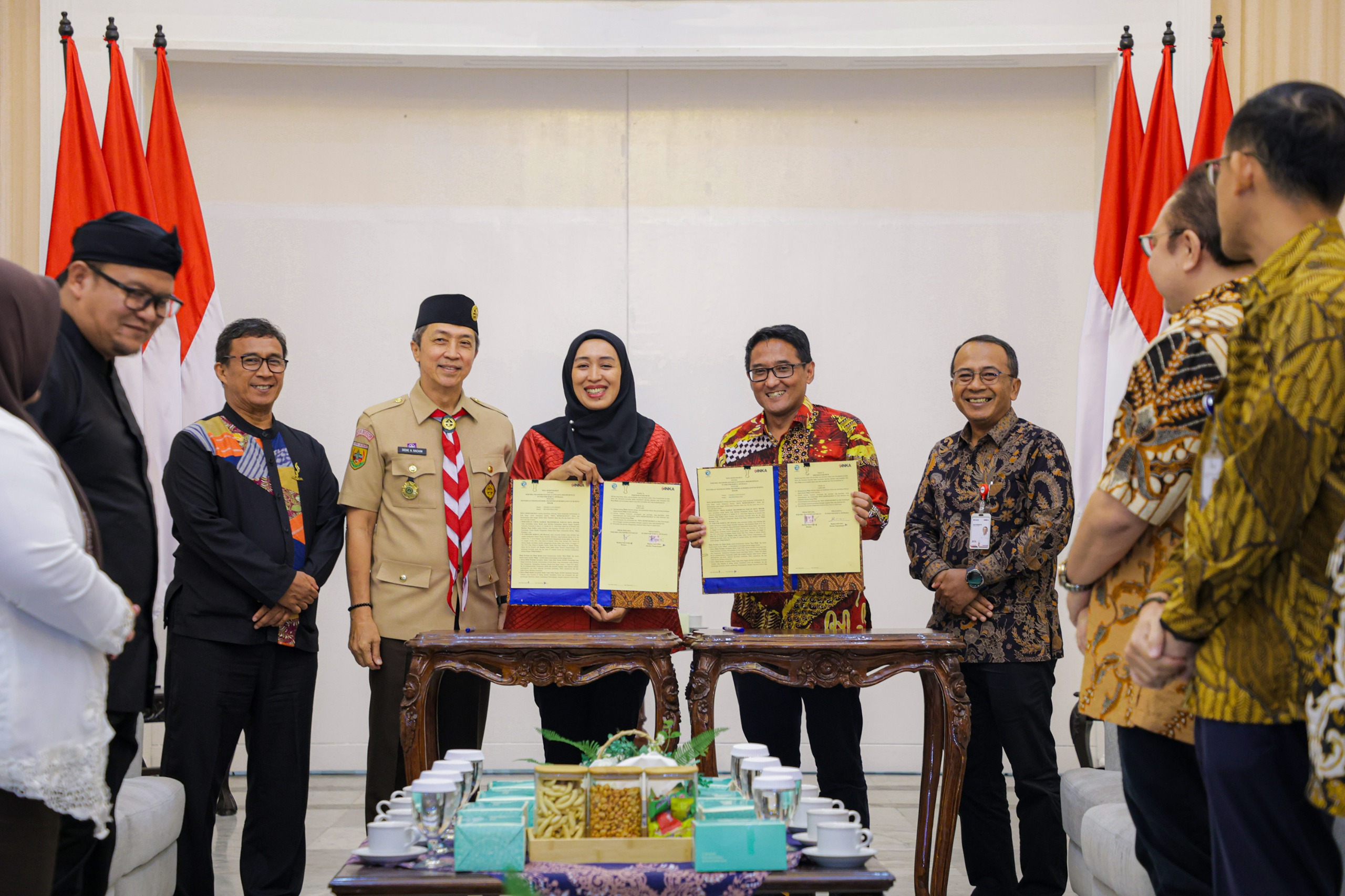 Pemkot Bogor dan PT INKA Teken MoU Pengembangan Trem Perkotaan