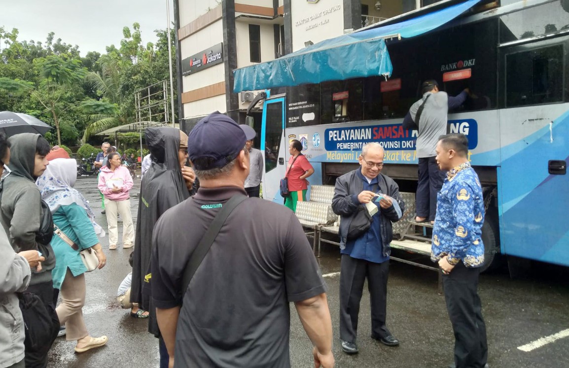 Layanan Jemput Bola Pembayaran PKB di Cipayung Diminati