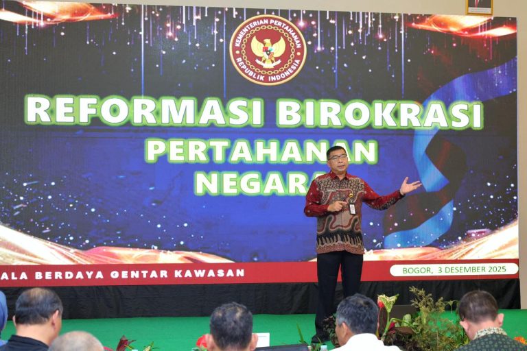 Karo Ortala Setjen Kemhan Buka Rapat Penguatan Tata Kelola Pertahanan Nirmiliter