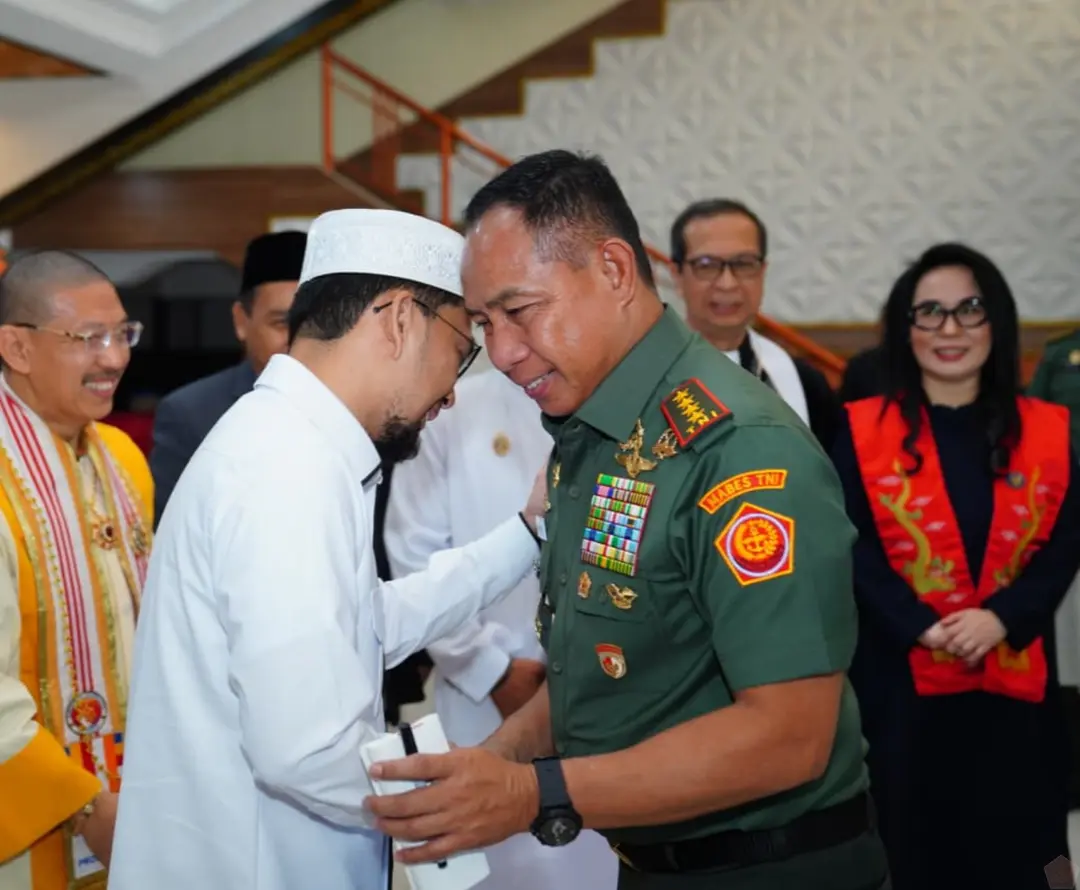 Panglima TNI Hadiri Doa Bersama Lintas Agama, Perkuat Empati dan Persatuan Bangsa