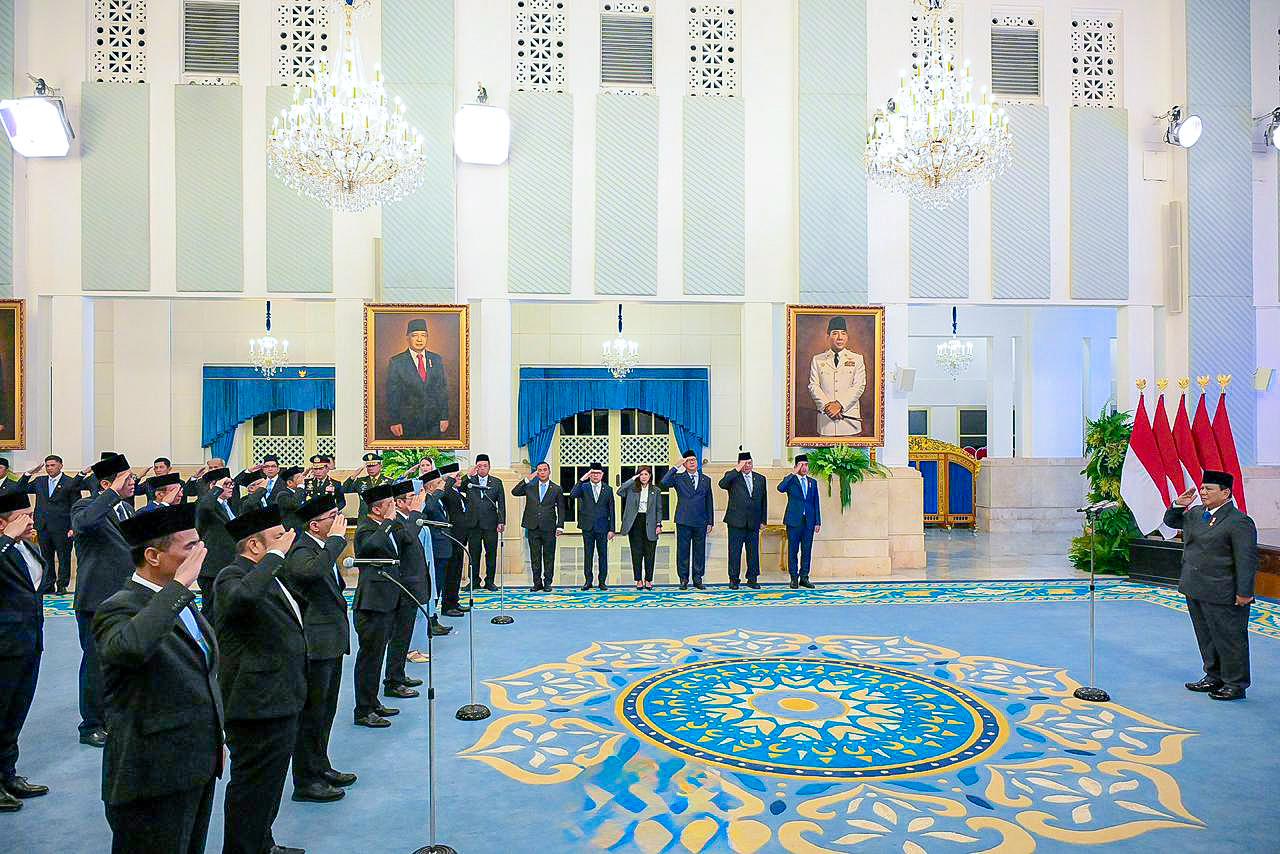 Presiden Prabowo Lantik Keanggotaan Dewan Energi Nasional