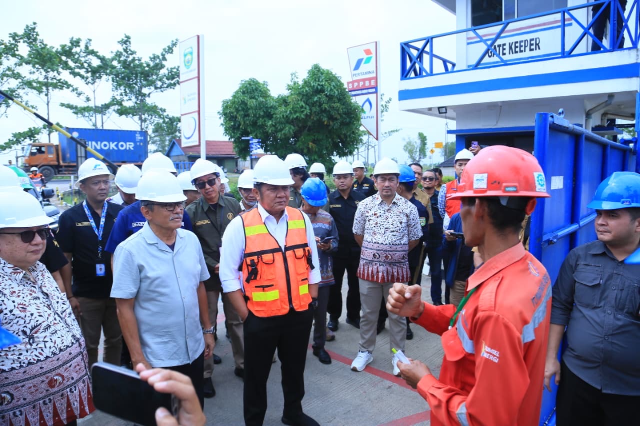 Gubernur Sumsel Sidak SPPBE : Pastikan Tak Ada Ruang Bagi Mafia Pengoplos LPG