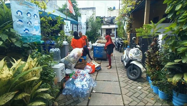 Bank Sampah Darling Kota Tangerang Berhasil Kelola 161 Ton Sampah