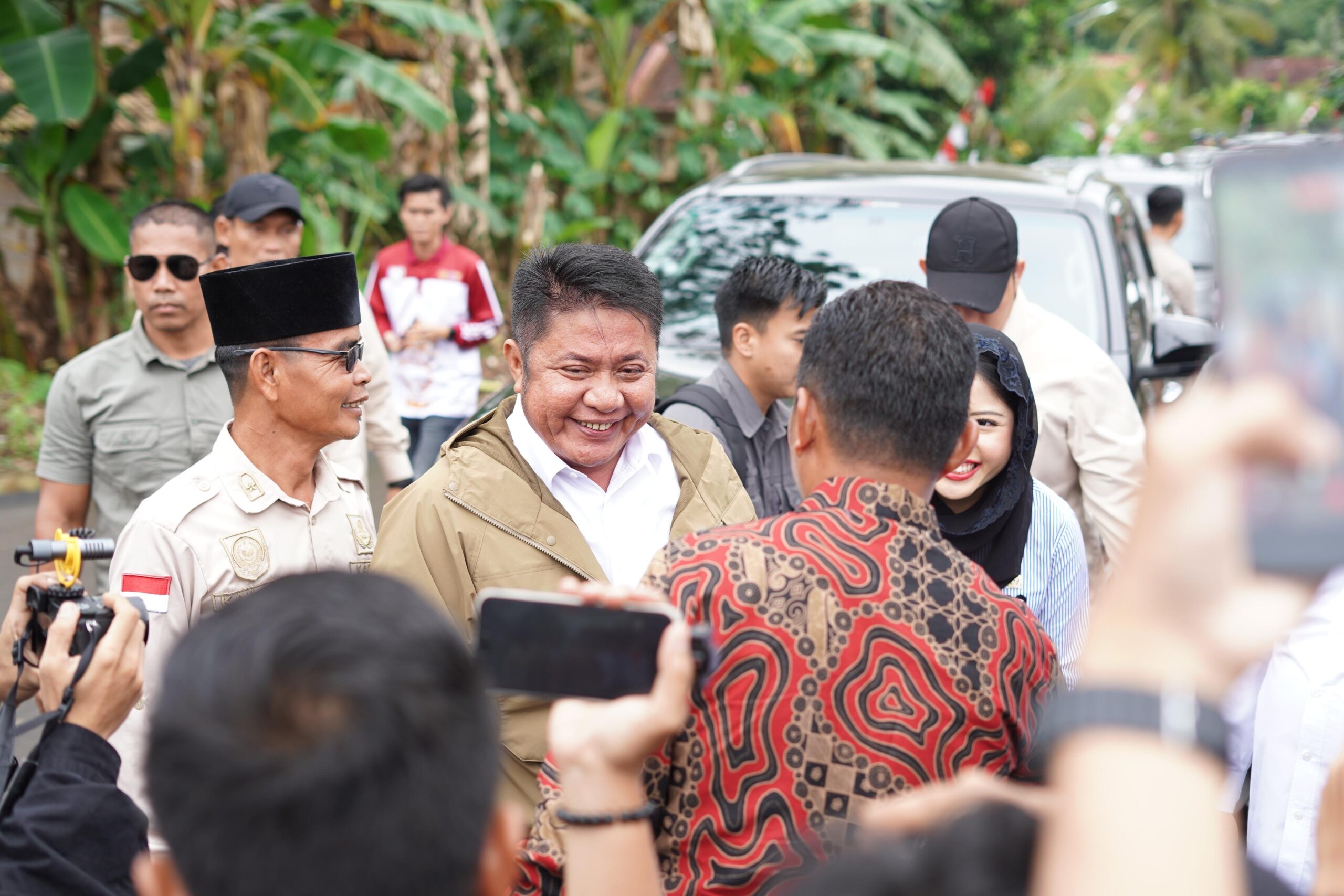 Gubernur Sumsel Resmikan Jalan Sangaji Sembawa, Perlancar Mobilitas Warga Dukung Aktivitas Perekonomian Desa