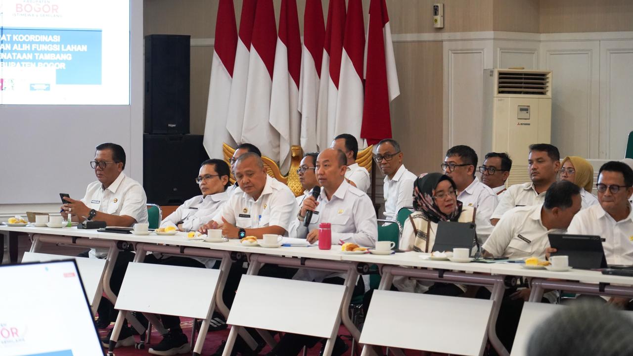 Pemkab Bogor Didampingi KPK Bahas Tata Kelola Tambang MBLB dan Alih Fungsi Lahan