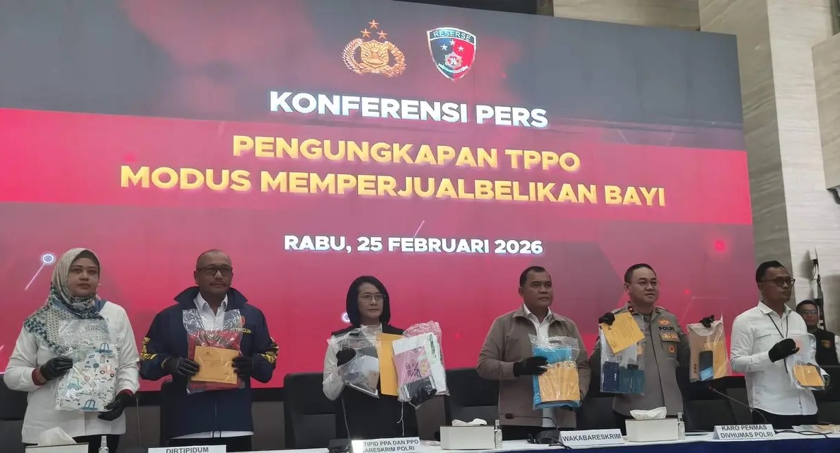 Jaringan Jual Beli Bayi via Media Sosial Diungkap, 12 Tersangka Diamankan