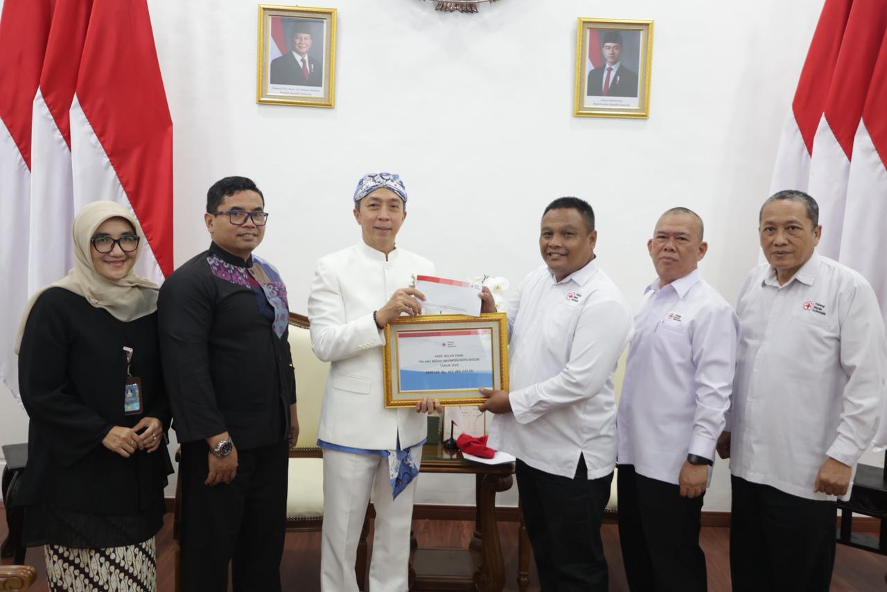 Kota Bogor – Pemkot Bogor dan PMI Kota Bogor Perkuat Sinergi Kemanusiaan