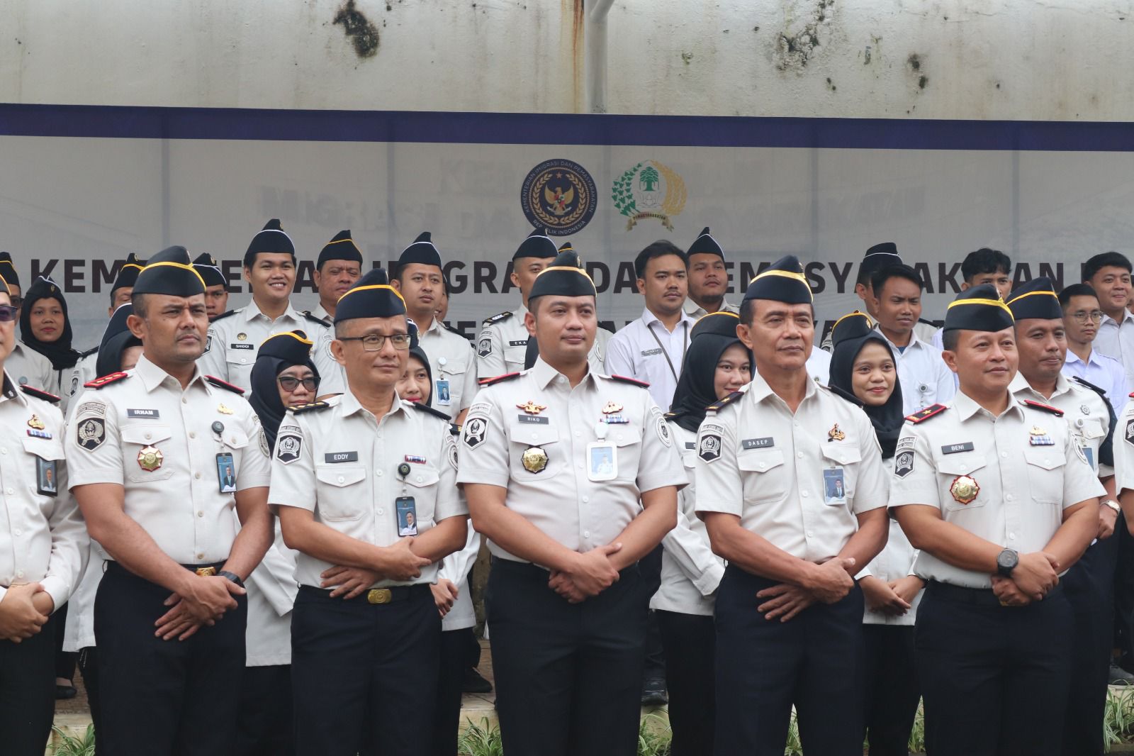 Ka. Lapas Serang Komitmen Zona Integritas, Tandatangani Komitmen Kerja Bersama