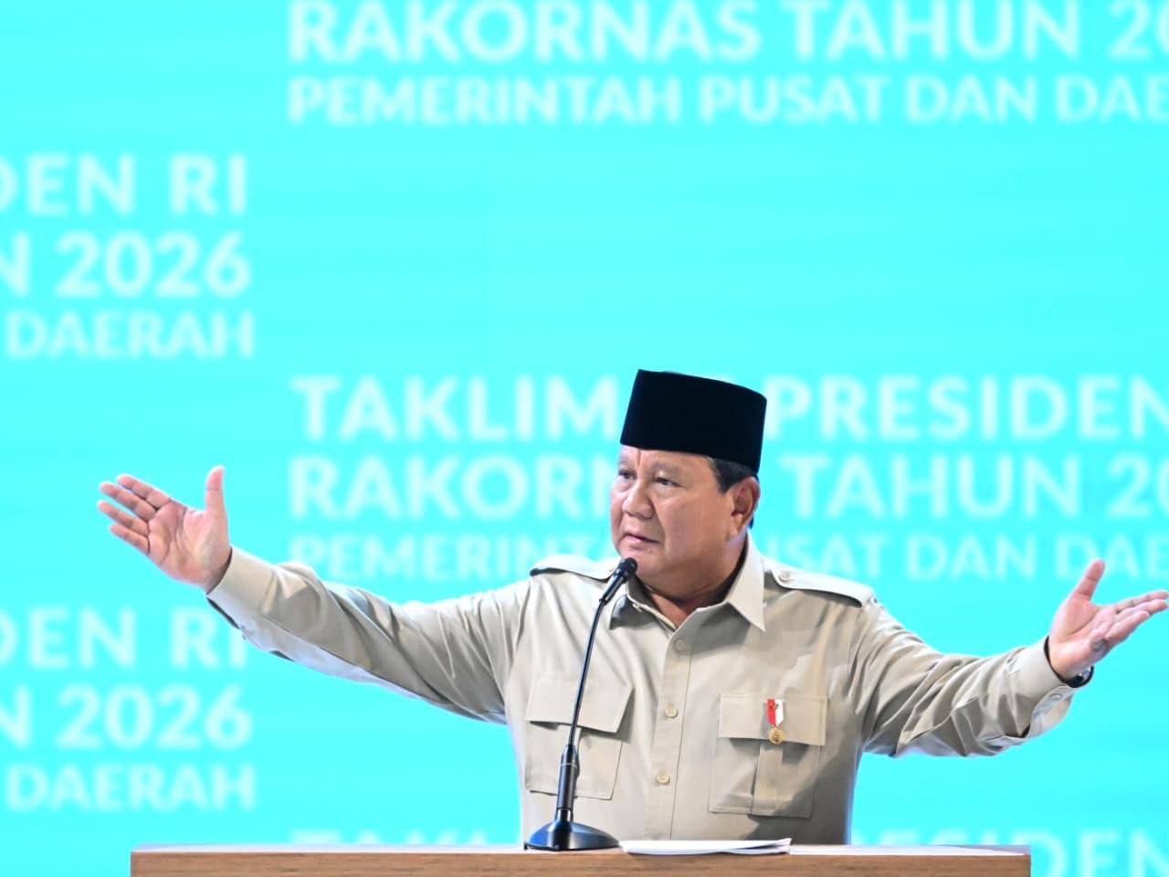 Presiden Prabowo: Kepemimpinan Adalah Pengabdian, Bukan Kepentingan Pribadi