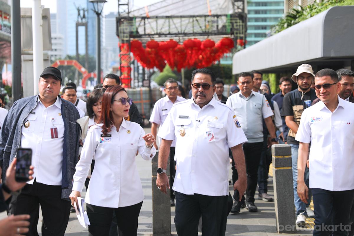 Penataan Kawasan Glodok, Rano: Kita Atur, Bukan Larang