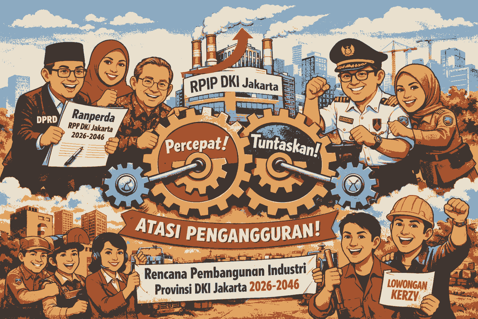 Ranperda RPIP 2026–2046, Peluang Tekan Angka Pengangguran