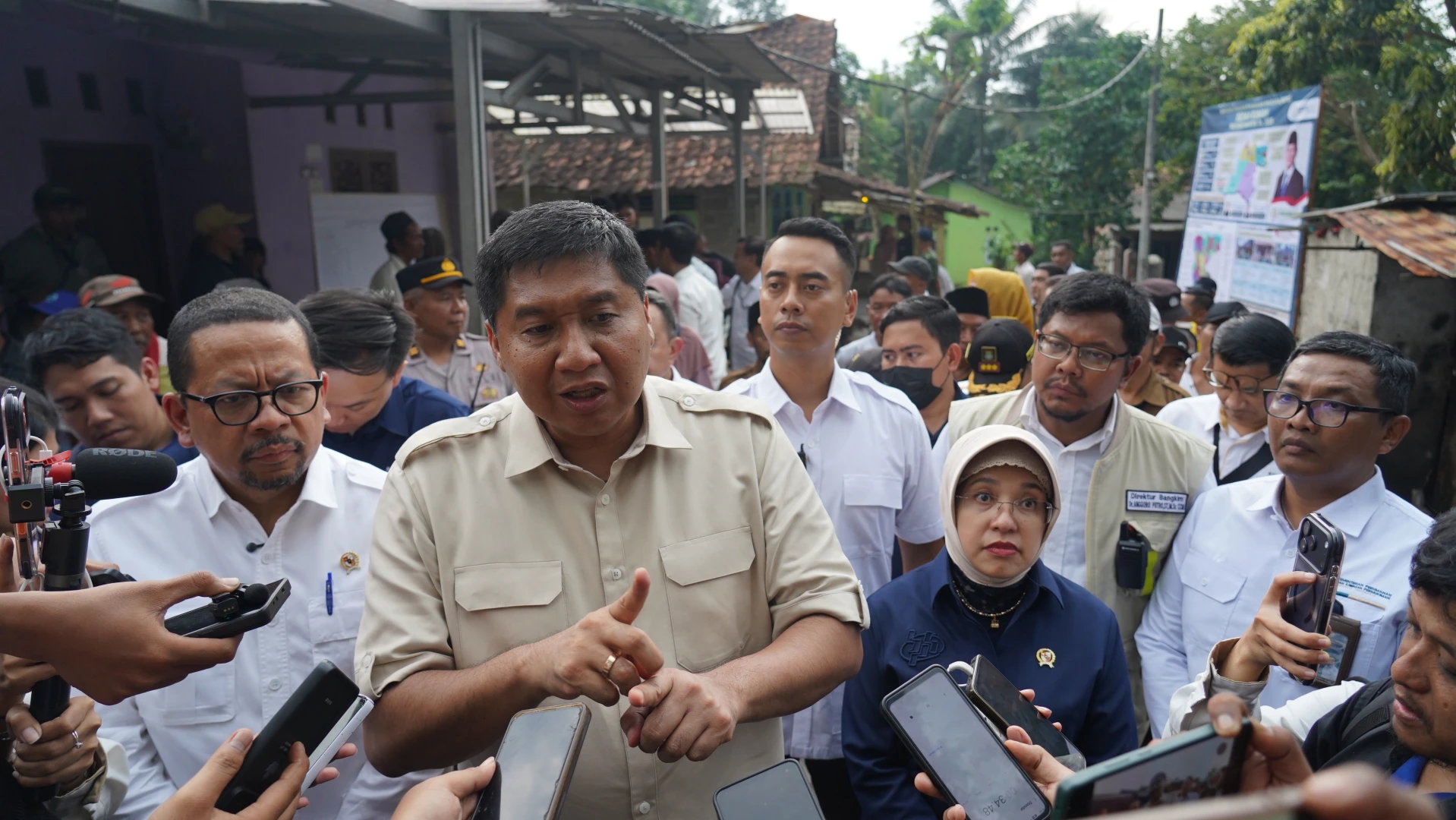 Turun ke Lapangan, Menteri PKP Pastikan 5.000 Unit BSPS di Banten 2026 Tepat Sasaran