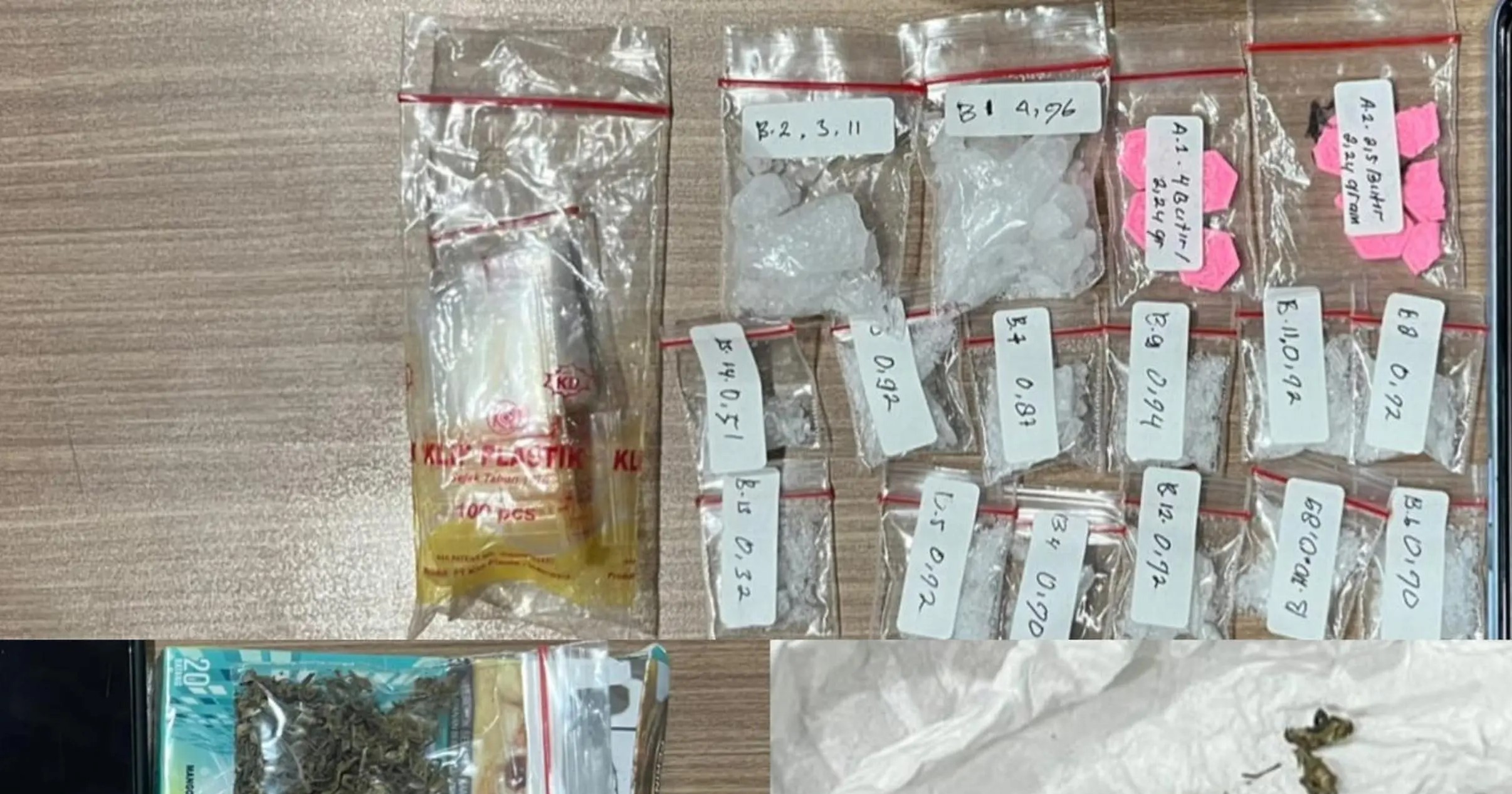 Bongkar Pesta Narkoba di Rumah Bekasi, Buronan Kasus 2.000 Ekstasi Turut Diamankan