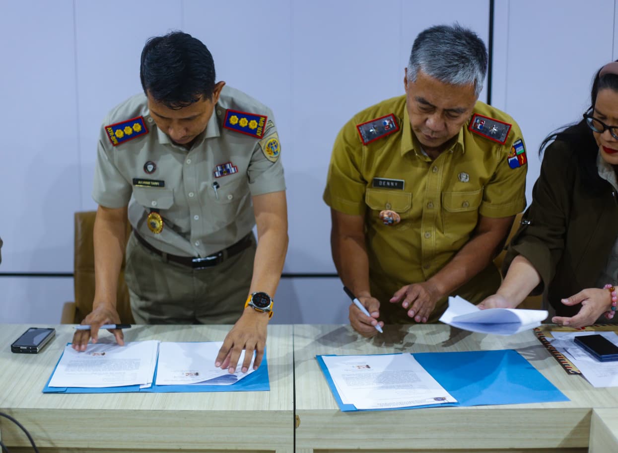 Pemkot dan BPN Kota Bogor Teken Berita Acara Pembayaran Pengadaan Tanah Tol BORR Seksi III B