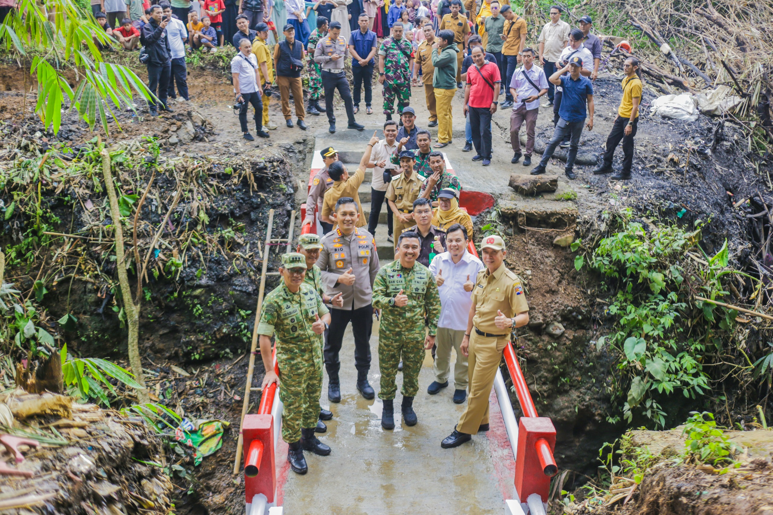 Perkuat Akses Warga, Jembatan Cileungsir Bogor Selatan Diresmikan Presiden