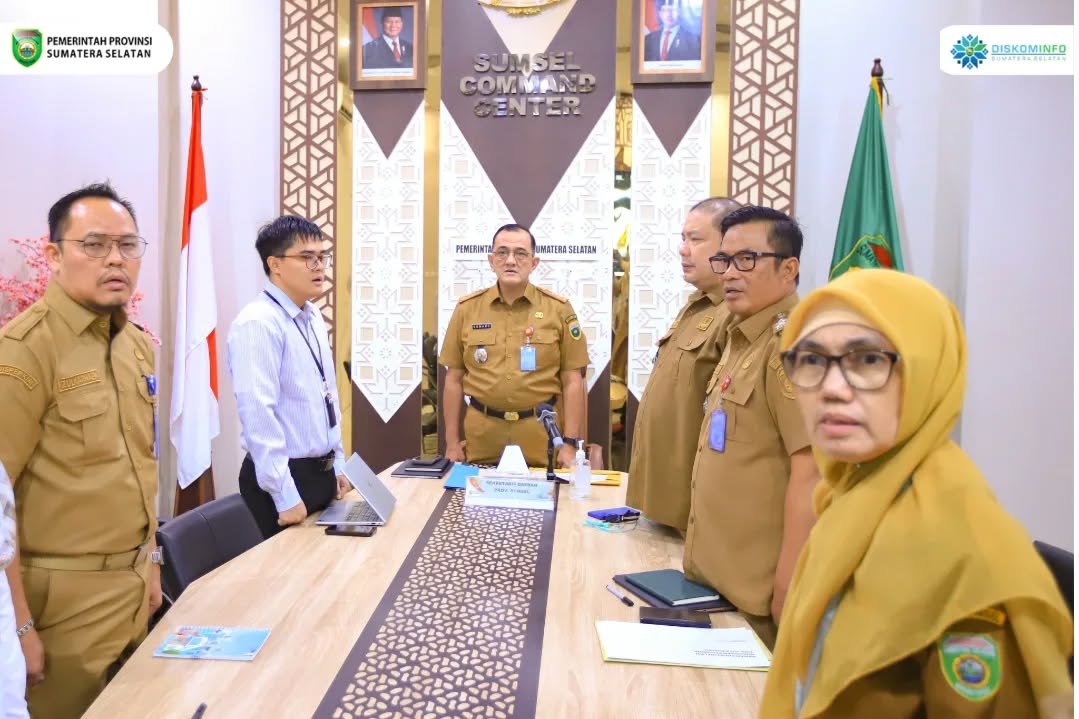 Sekda Sumsel Edward Candra Ikuti Rakornas Pengendalian Inflasi dan Kesiapan Idul Fitri 1447 H