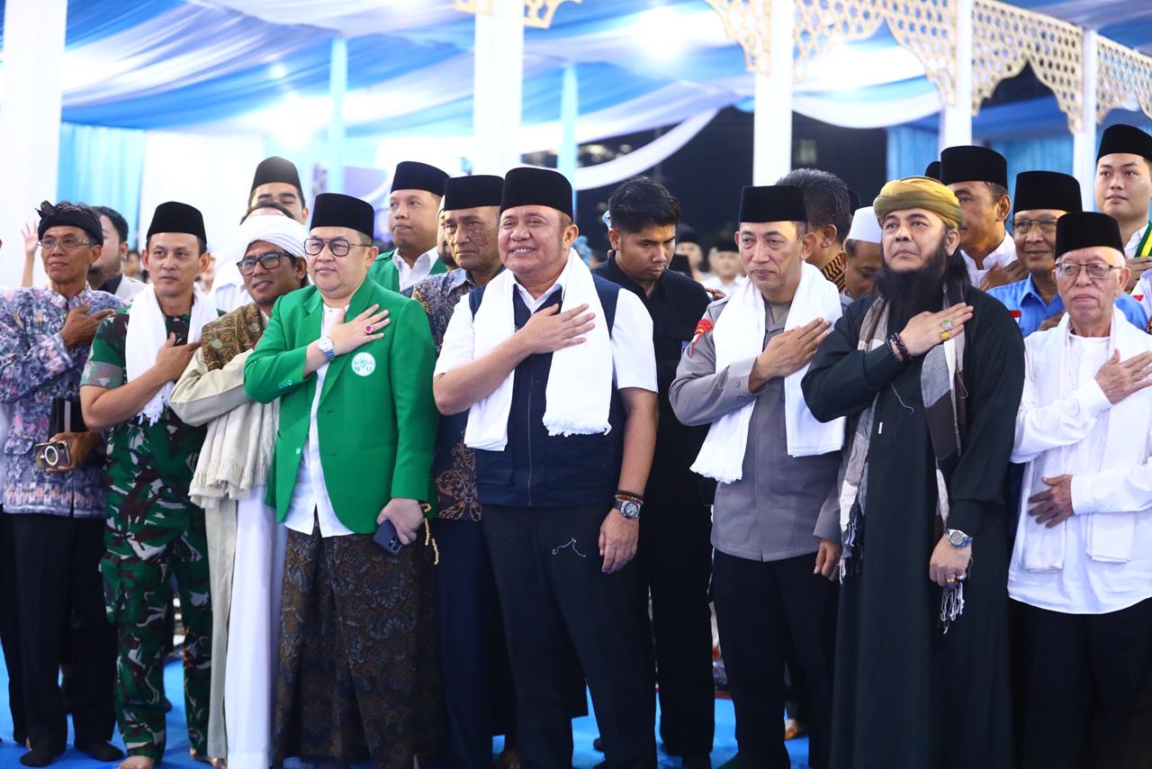 Safari Ramadhan Gubernur Herman Deru dan Kapolri di Mapolda Sumsel