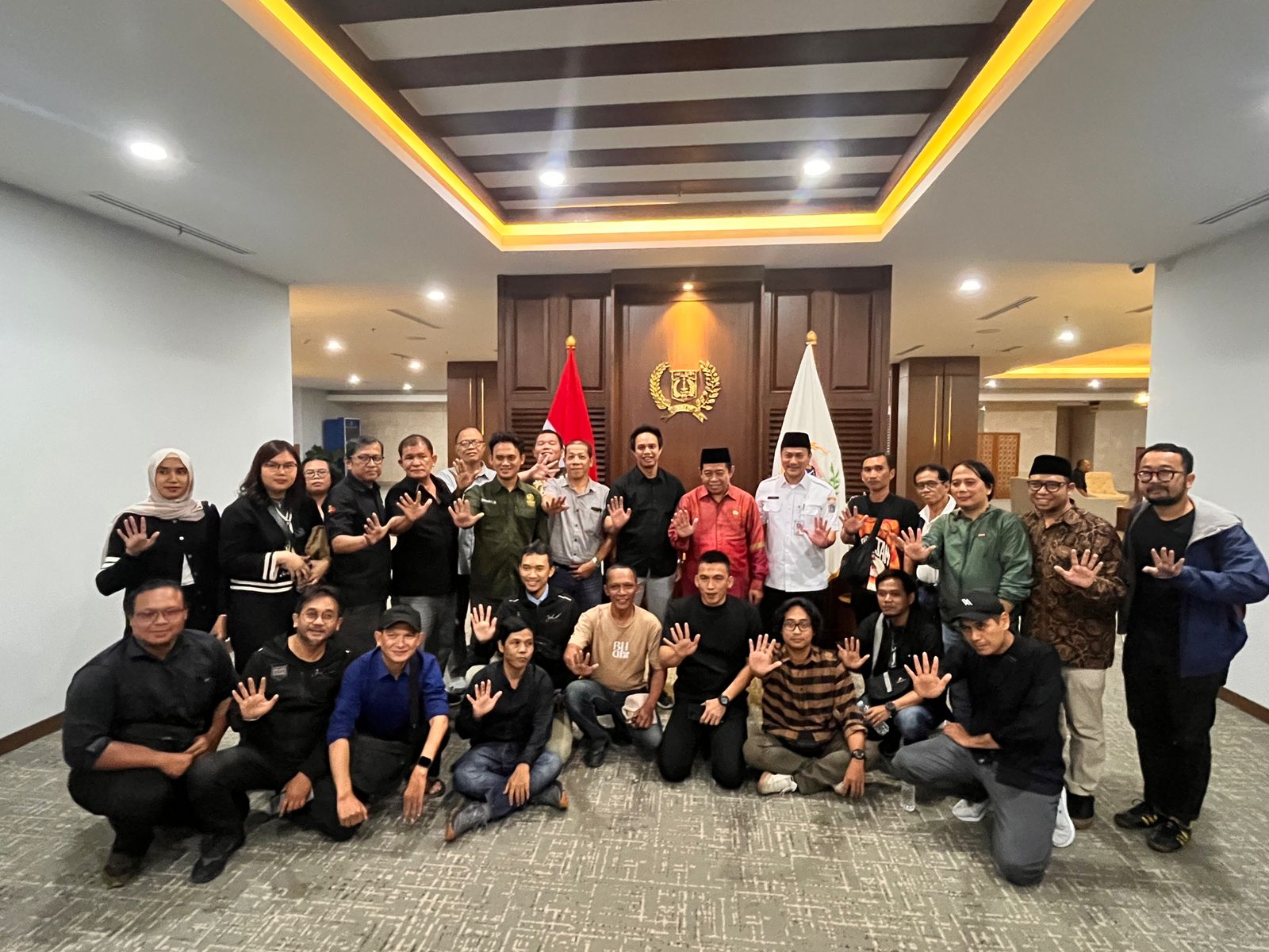 Ketua DPRD Khoirudin Pererat Silaturahmi dengan Jurnalis Balkoters