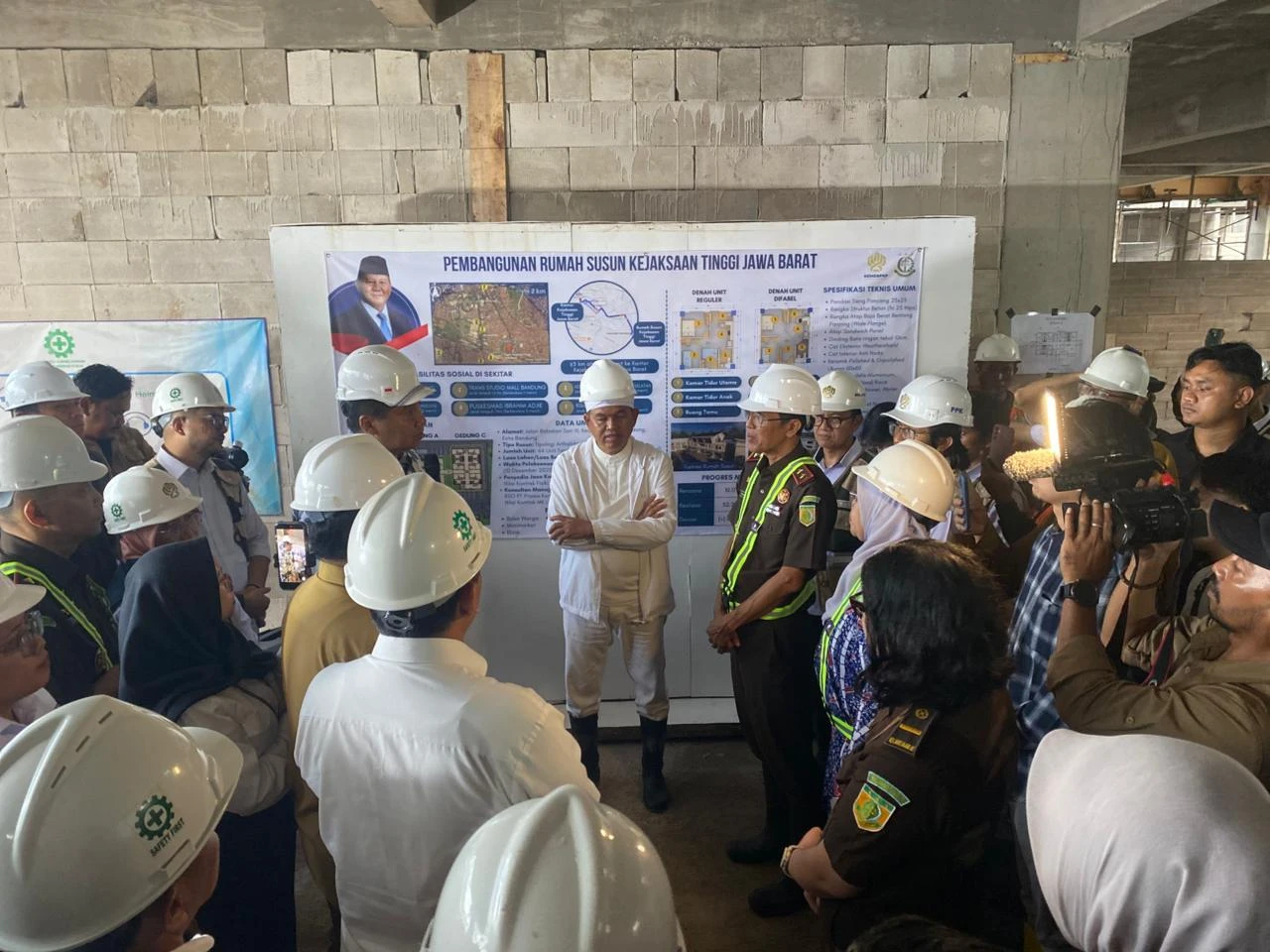 Progres Rusun ASN Kejati Jabar Capai 32%, Menteri PKP Target Rampung Lebih Cepat
