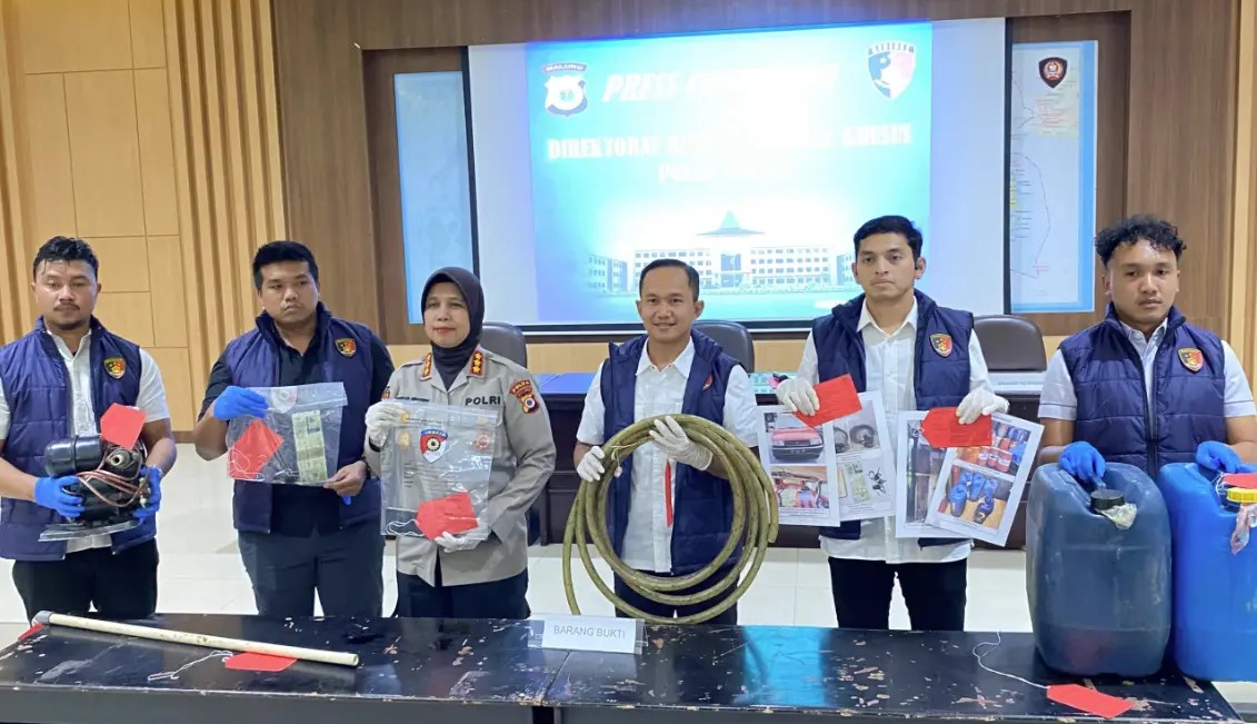 Polda Maluku Ungkap Kasus BBM Oplosan di Ambon, Tiga Tersangka Diamankan