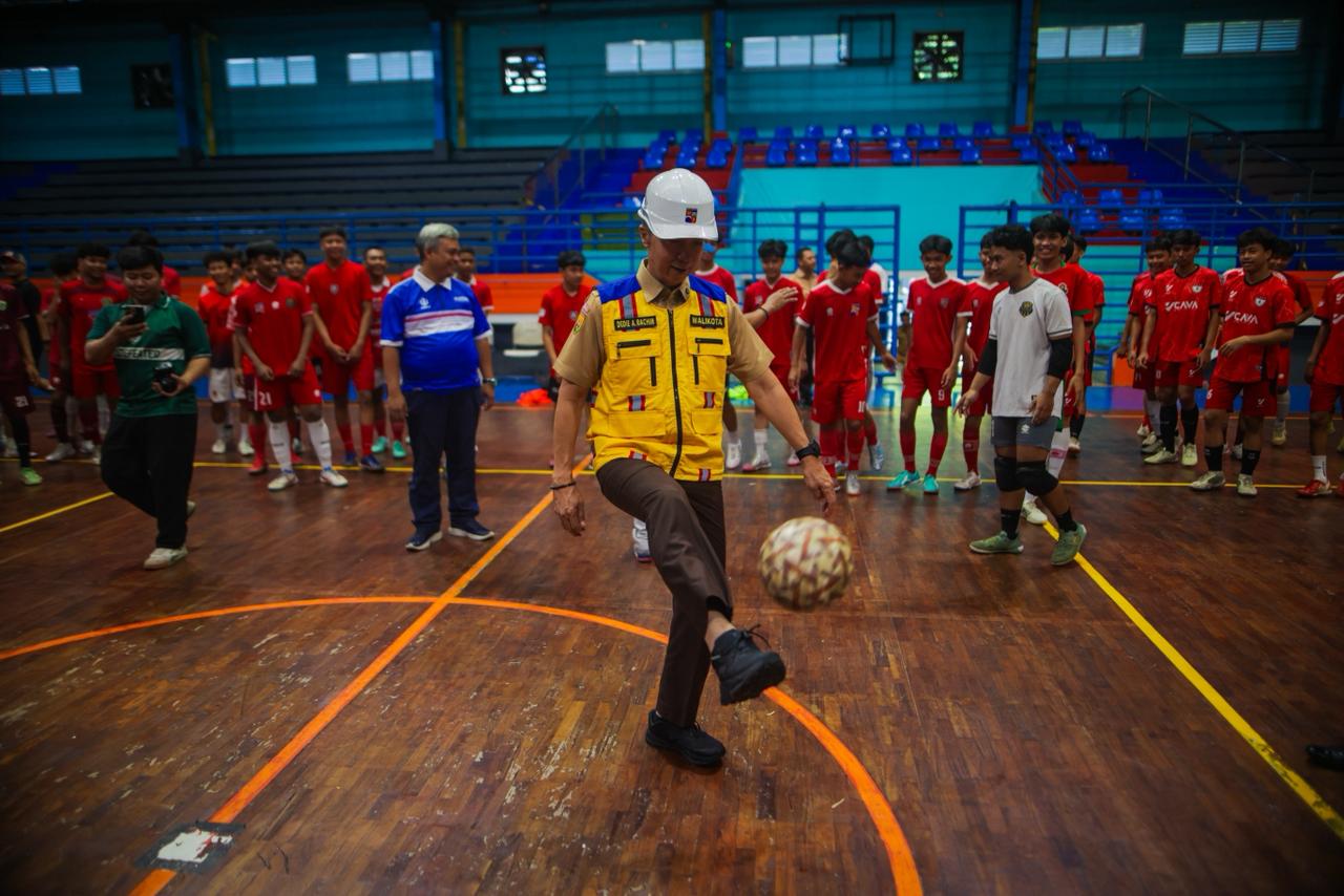 Jadi Magnet Baru, Wali Kota Bogor Tinjau Kesiapan Rehabilitasi Tahap II GOR Pajajaran