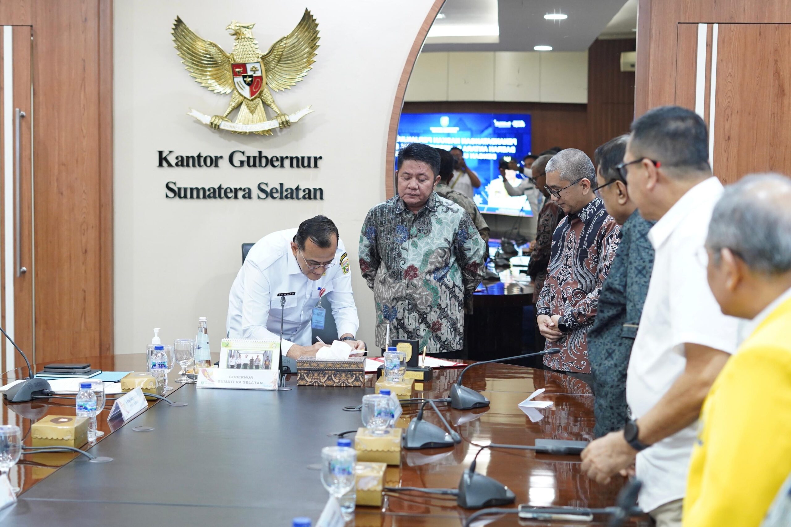 Dukung Dunia Pendidikan, Pemprov Sumsel Kucurkan Dana Hibah untuk Pembangunan Infrastruktur Unsri