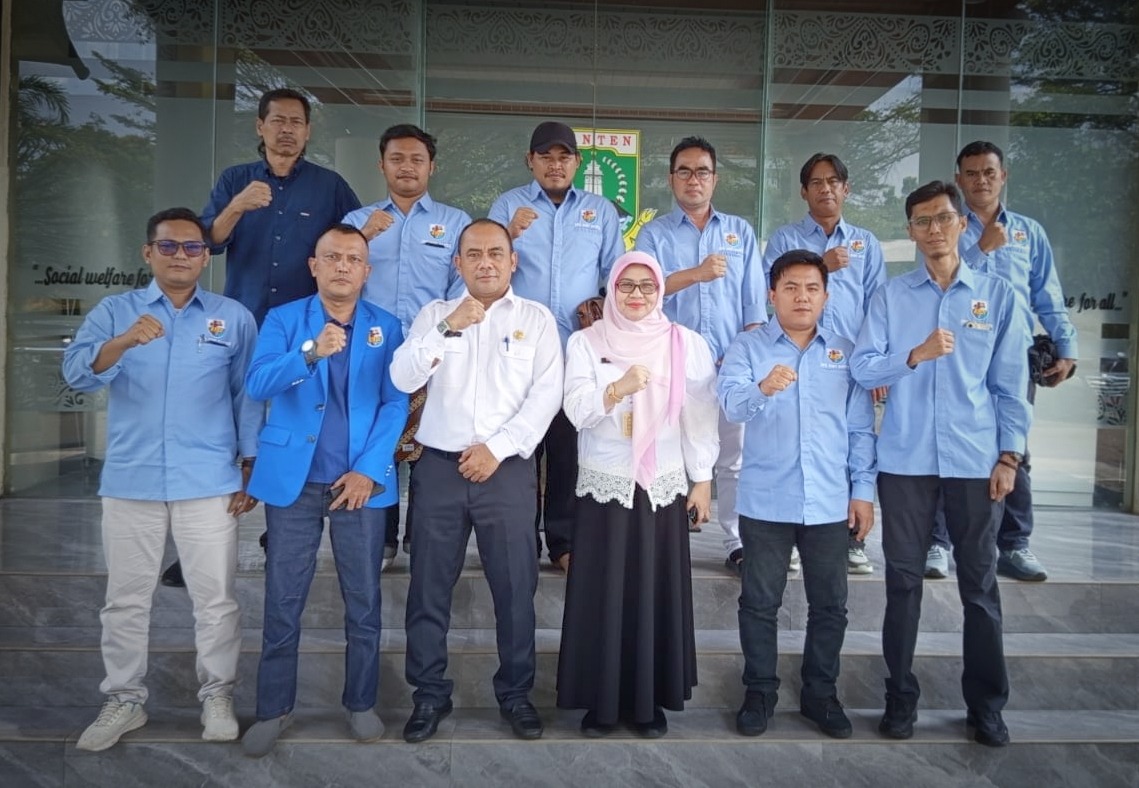 DPD KNPI Banten Audiensi Dinas Sosial Provinsi Banten, Soal Penanggulangan kemiskinan dan Pemberdayaan Sosial