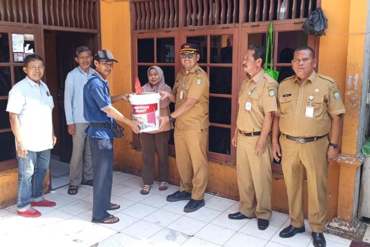 Tingkatkan Kualitas Hunian, Kelurahan Larangan Selatan Monitor Progres Bedah Rumah di Dua Lokasi