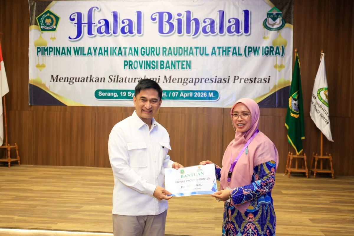 Wagub Dimyati Minta Guru Raudhatul Athfal di Banten Inovatif Menjawab Tantangan Teknologi