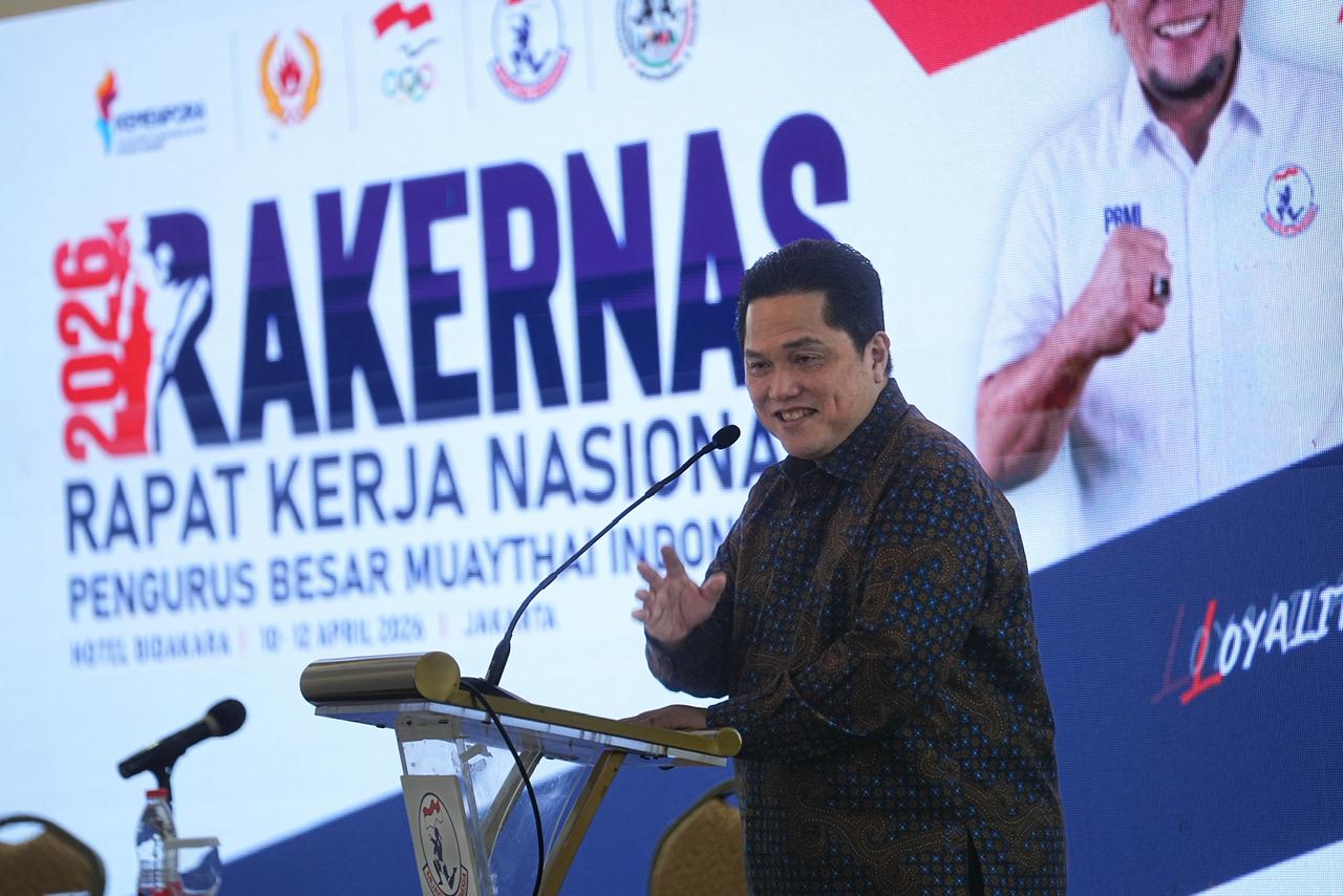 Menpora Erick: Potensi Muaythai Besar Untuk Berprestasi dan Semarakkan Industri Olahraga Dongkrak Perekonomian